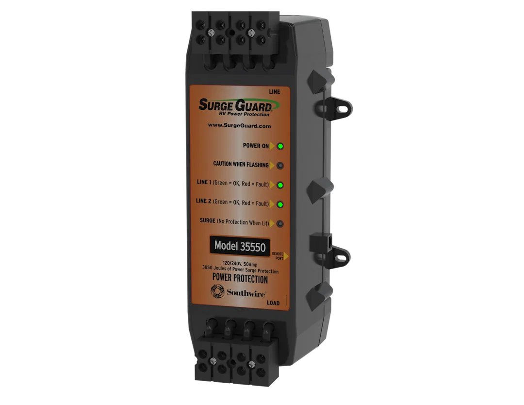 35550 – SOUTHWIRE Surge Protector, Use To Monitor Shore Power Continuously And Shuts Off When It Detects Excessive Vo...